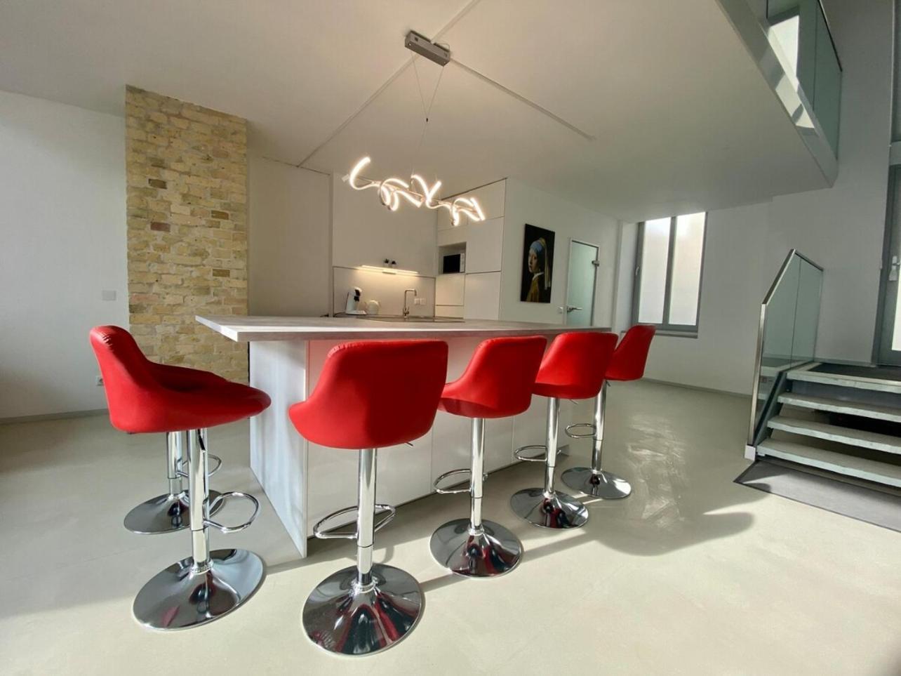 Loft With Pool Table, Kitchen Island & Gallery Berlin Extérieur photo