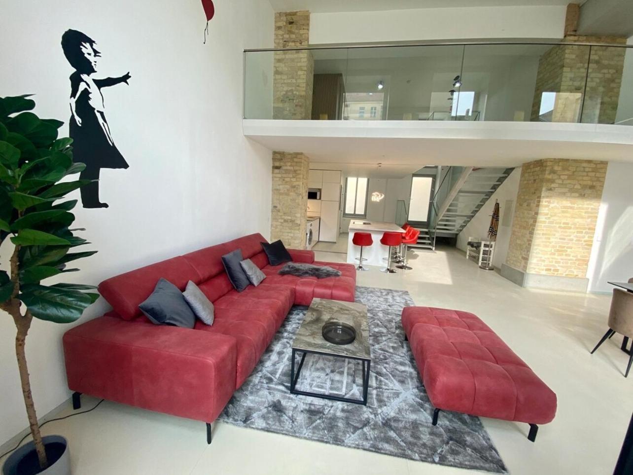 Loft With Pool Table, Kitchen Island & Gallery Berlin Extérieur photo